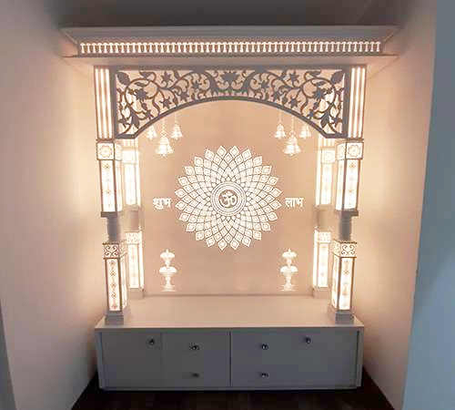 Om Backlight Temple